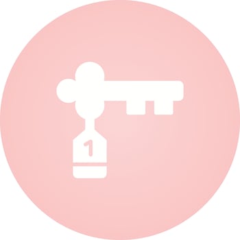 Door Key Vector Icon