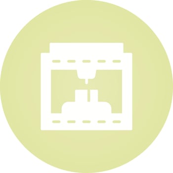 3d Printing Vector Icon