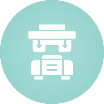 Press Machine Vector Icon