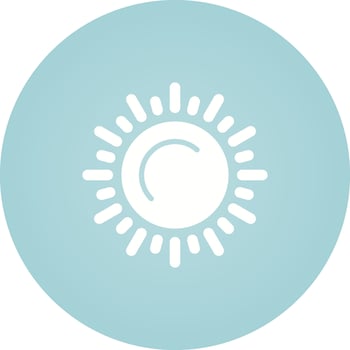 Sun Vector Icon