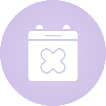 Calendar Xmark Vector Icon