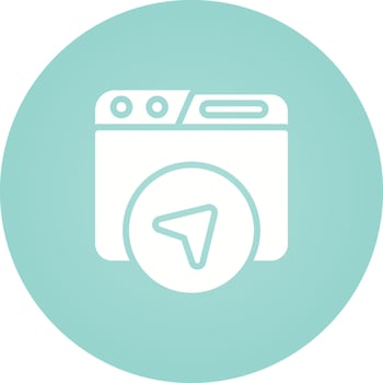 Website Navigation Vector Icon