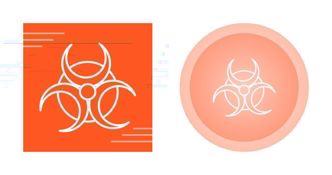 Biohazard Vector Icon