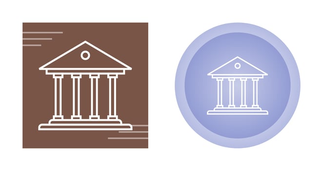 Bank Vector Icon