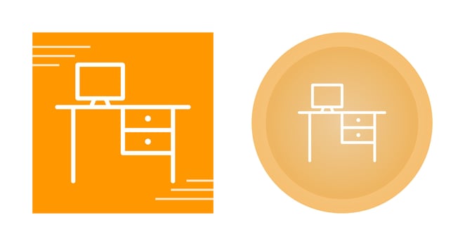 Desk Vector Icon