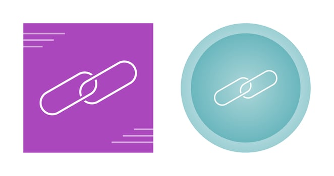 Business Link Vector Icon