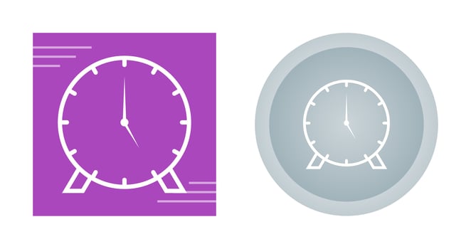 Clock Vector Icon
