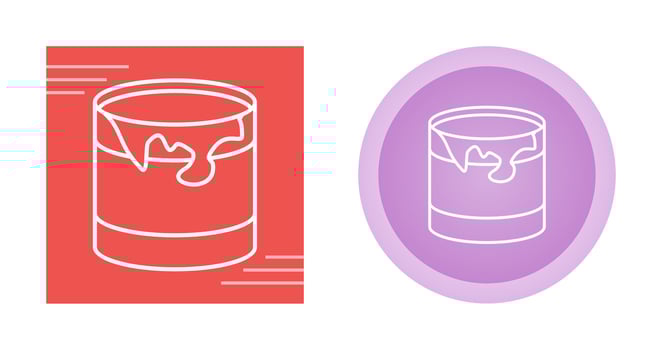 Paint Box Vector Icon