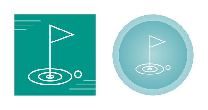 Golf Vector Icon
