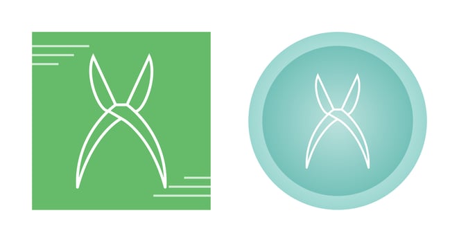 Shear Vector Icon
