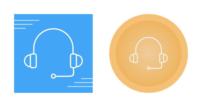 Headphones Vector Icon