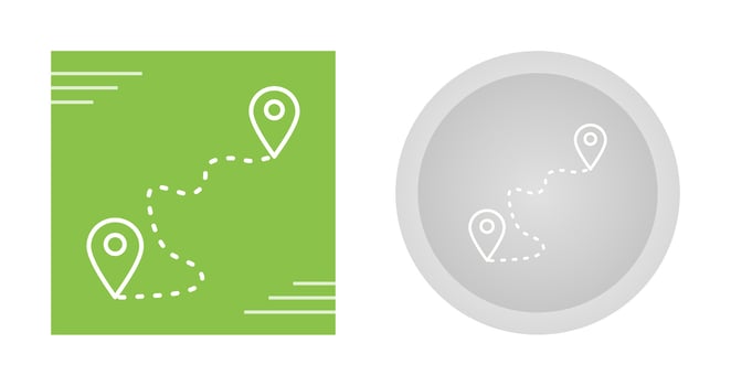 Distance Vector Icon