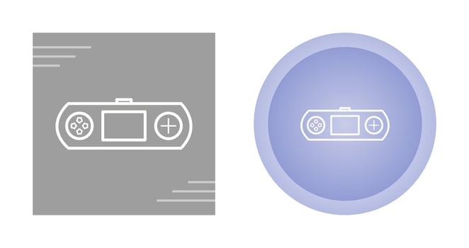 Play Station Vector Icon