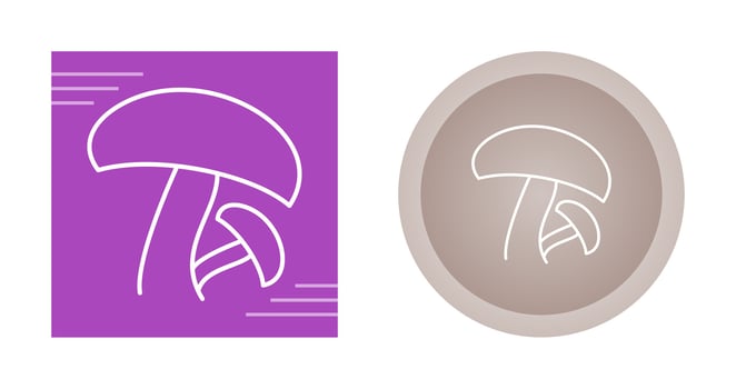 Mushrooms Vector Icon