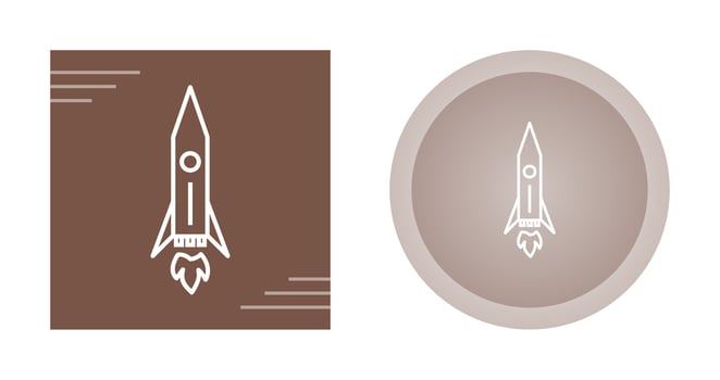 Rocket Vector Icon