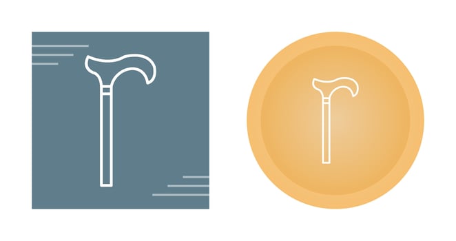 Walking Stack Vector Icon