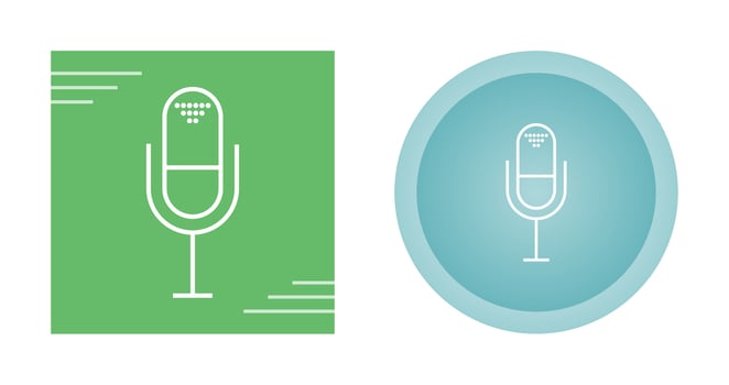 Voice Memo Vector Icon