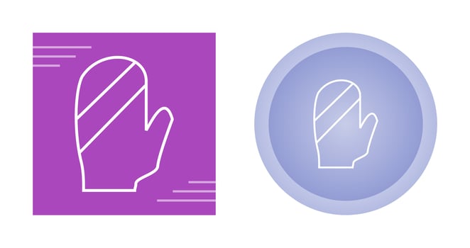Baking Glove Vector Icon
