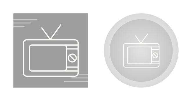 Television Vector Icon