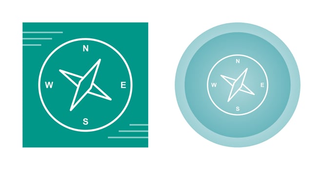 Compass Vector Icon