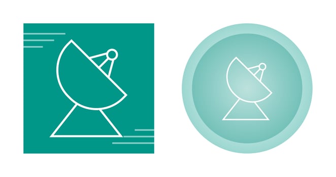 Satellite Dish Vector Icon