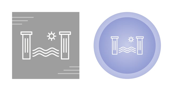 Hydro Power Vector Icon