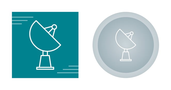 Satellite Vector Icon