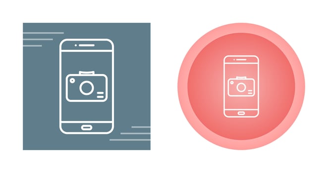 Camera App Vector Icon