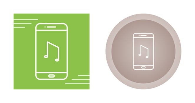 Music App Vector Icon