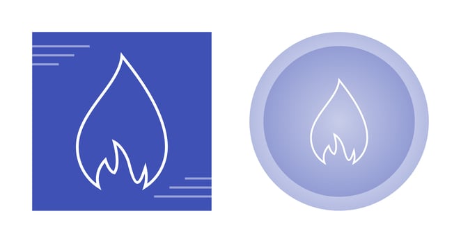 Flame Vector Icon
