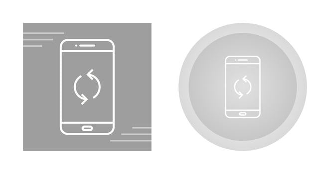 Synchronize Vector Icon