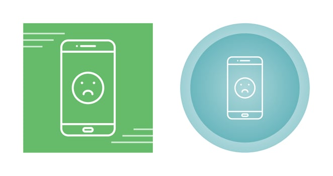 Sad Face Vector Icon