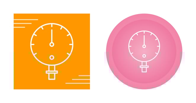 Manometer Vector Icon
