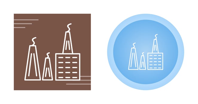 Factory Vector Icon