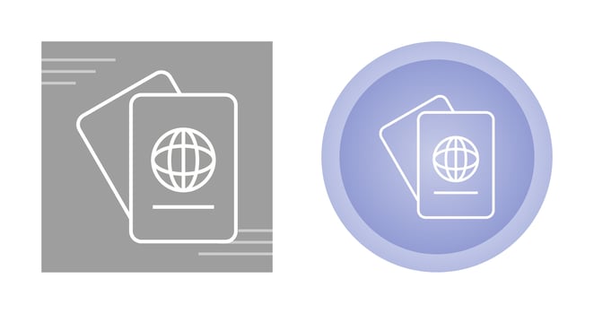 Passport Vector Icon