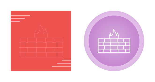 Firewall Vector Icon