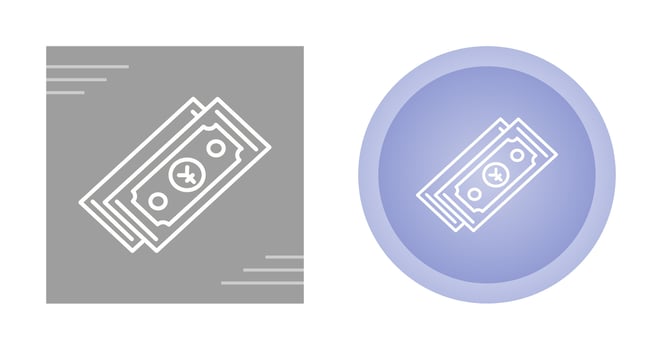 Yen Currency Vector Icon