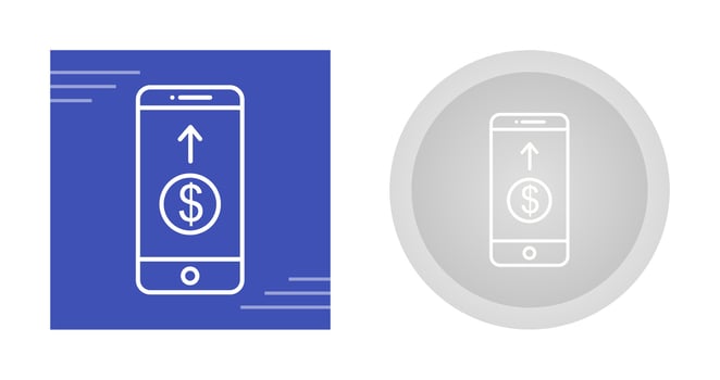 Online Money Vector Icon