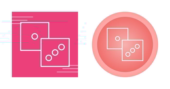 Dice Vector Icon