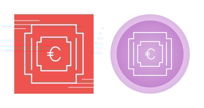 Euro Symbol Vector Icon