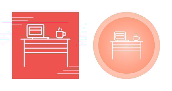 Decoration Table Vector Icon