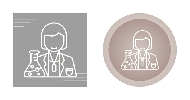 Scientist Vector Icon