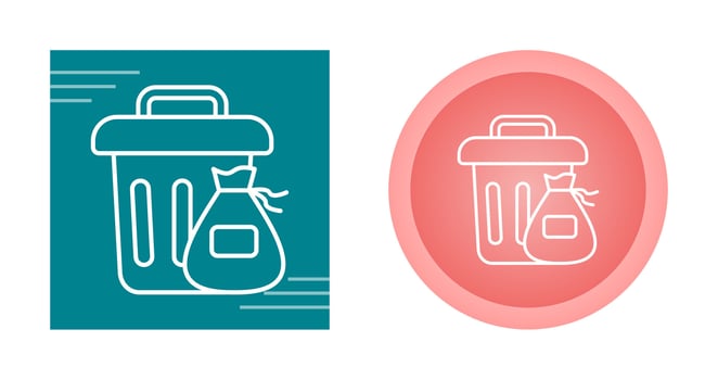 Trash Vector Icon
