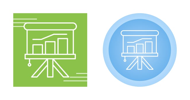 Graph Vector Icon