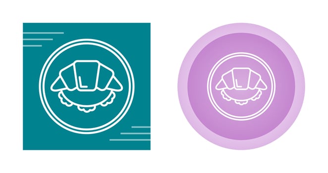 Croissant Vector Icon