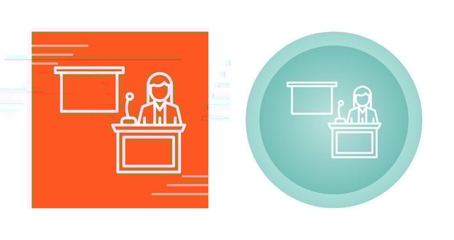 Conference Vector Icon