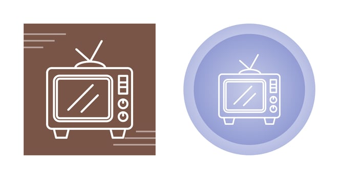 Tv Vector Icon
