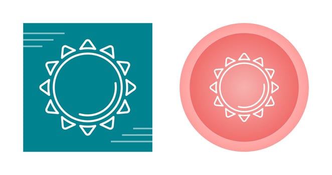Sun Vector Icon