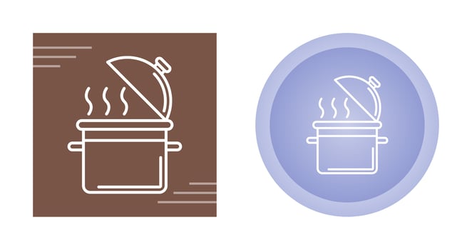 Cooking Pot Vector Icon