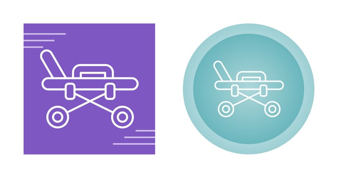 Stretcher Vector Icon